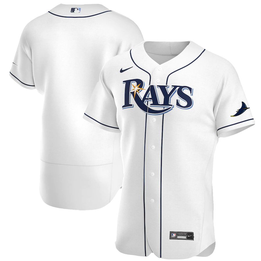 Mens Tampa Bay Rays Nike White Home Authentic Team MLB Jerseys->pittsburgh pirates->MLB Jersey